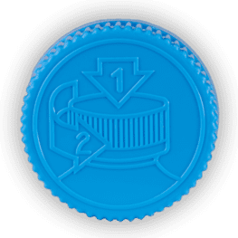 tapa azul plastiquim